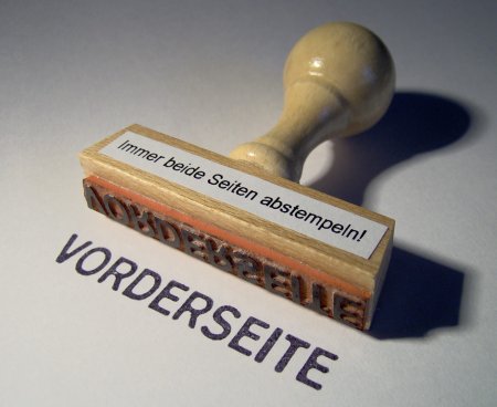 De-Dichotomie-Stempel